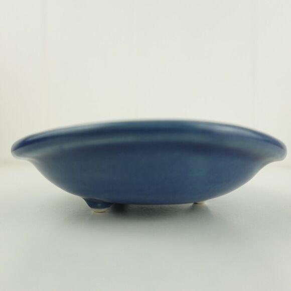 Crate & Barrel Small Blue Bowl Swirl Design Made In Japan - Picture 4 of 8
